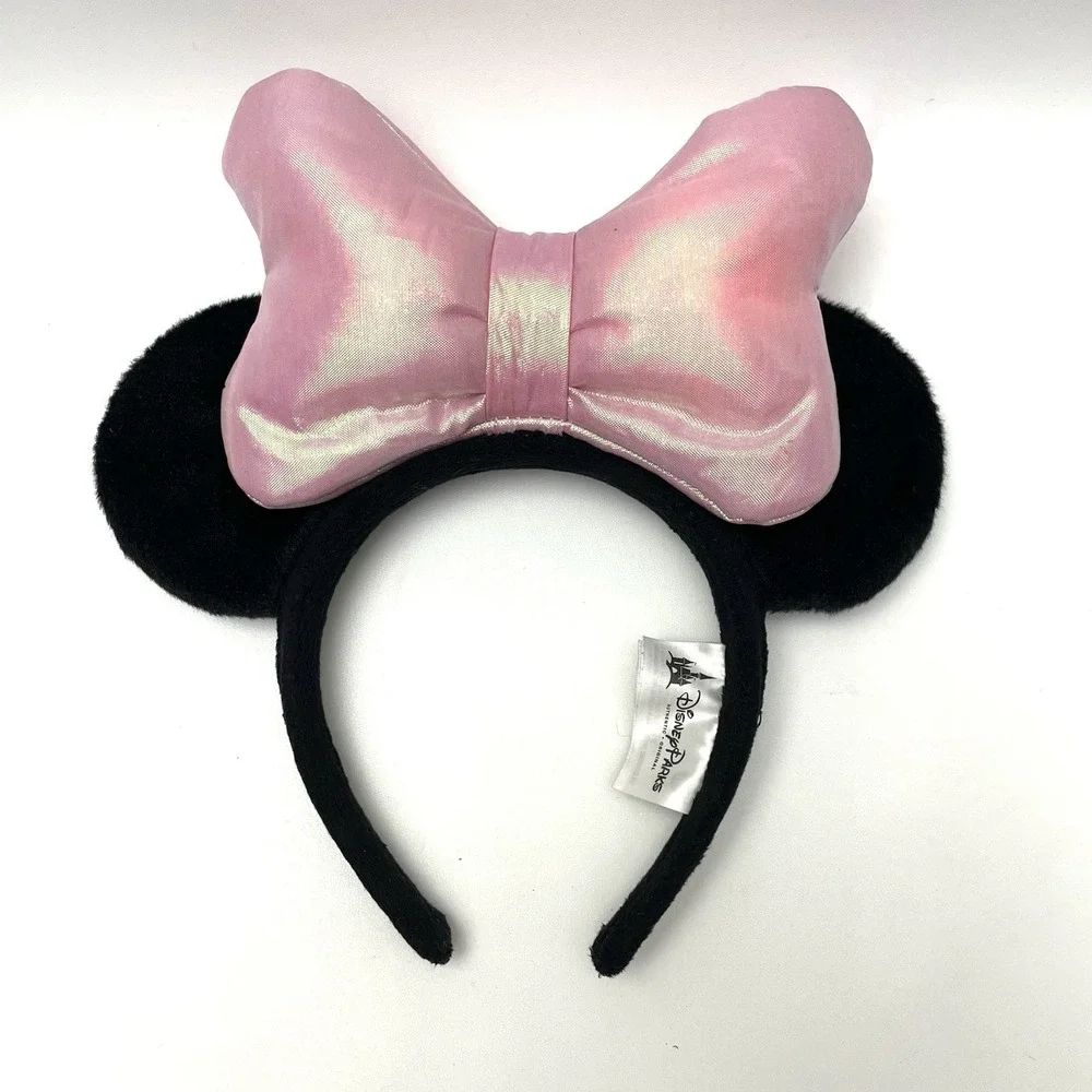 Disney's Minnie Mouse Pink Puffy Bow Disney‎ Parks Light up Headband